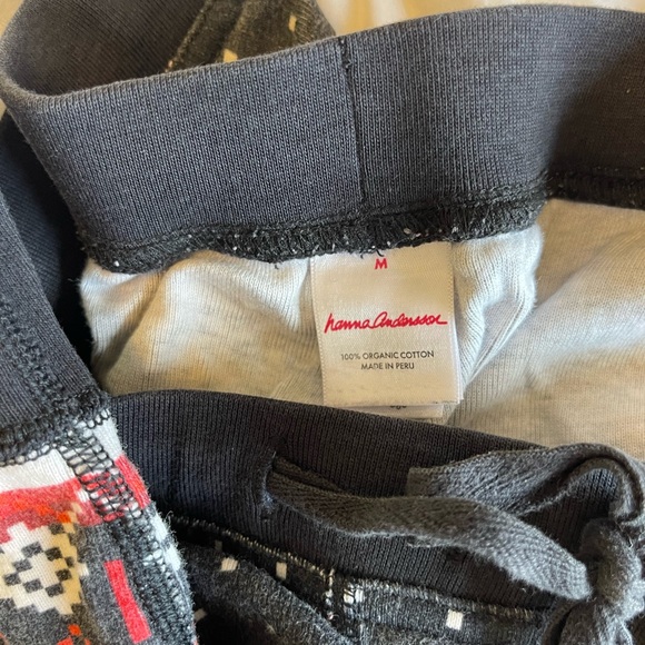 Hanna Andersson Fair Aisle pajamas Size M Christmas Holiday Winter Matching - Picture 3 of 6